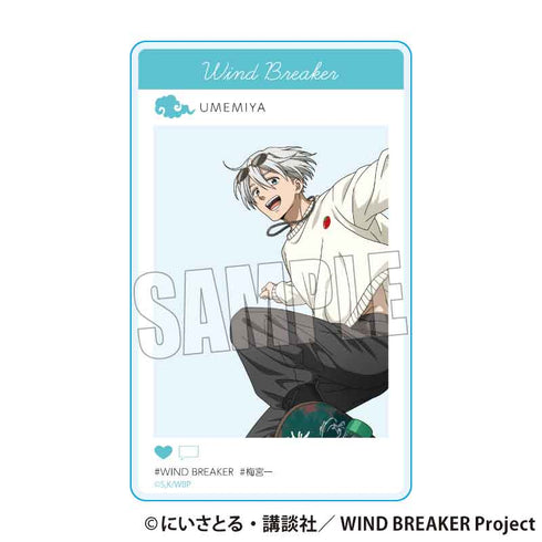 『WIND BREAKER』アクリルカード /梅宮 一 スケーターver.【202502再販】